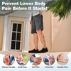 image:imageComfortable Orthopedic Diabetic Wide Shoes For Men Arch Support Plantar Fasciitis Orthotic Slip On Loafers Hammer Toes Bunions Flat Leather House Walking Shoes for Foot Heel Pain ReliefK1black
