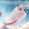 image:imageKids Orthopedic Tennis Shoes for Boys amp Girls Arch Support Plantar Fasciitis Relief Sneakers Orthotic Breathable Athletic Running Shoes for Flat Feet Overpronation amp Heel Pain School Sports WalkingW2pink White