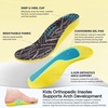 image:imageKids Orthopedic Tennis Shoes for Boys and Girls Comfortable Casual Plantar Fasciitis Arch Support Athletic Running Sneakers Little KidBig Kid School Sports Walking Shoes for Foot and Pain ReliefW1grey