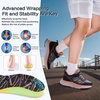 image:imageKids Orthopedic Tennis Shoes for Boys and Girls Comfortable Casual Plantar Fasciitis Arch Support Athletic Running Sneakers Little KidBig Kid School Sports Walking Shoes for Foot and Pain ReliefW3orange Black