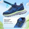 image:imageKids Orthopedic Tennis Shoes for Boys and Girls Comfortable Casual Plantar Fasciitis Arch Support Athletic Running Sneakers Little KidBig Kid School Sports Walking Shoes for Foot and Pain ReliefW2dark Blue