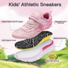 image:imageKids Orthopedic Tennis Shoes for Boys and Girls Comfortable Casual Plantar Fasciitis Arch Support Athletic Running Sneakers Orthotic Breathable School Sports Walking Shoes for Foot and Pain ReliefW4pink