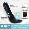 image:imageMens Orthopedic Business Leather Ankle Boots Comfortable Arch Support Plantar Fasciitis Heel Spur Formal Derby Tuxedo Oxford Casual Modern Wingtip Chelsea Boots for Foot and Heel Pain ReliefW1black