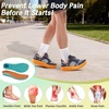 image:imageMens Orthopedic Diabetic Wide Toe Box Walking Shoes Comfortable Arch Support Plantar Fasciitis Orthotics Sport Shoes Swollen Feet Casual Running Tennis Sneakers for Foot and Heel Pain ReliefK3grey Orange