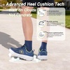 image:imageMens Orthopedic Diabetic Wide Toe Box Walking Shoes Comfortable Arch Support Plantar Fasciitis Orthotics Sport Shoes Swollen Feet Casual Running Tennis Sneakers for Foot and Heel Pain ReliefK2dark Blue