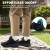 image:imageMens Orthopedic Diabetic Wide Toe Box Walking Shoes Comfortable Arch Support Plantar Fasciitis Orthotics Tennis Sneakers Casual Breathable Work Running Sport Shoes for Foot and Heel Pain ReliefK1black