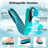 image:imageMens Orthopedic Diabetic Wide Toe Box Walking Shoes Comfortable Arch Support Plantar Fasciitis Orthotics Tennis Sneakers Casual Breathable Work Running Sport Shoes for Foot and Heel Pain ReliefK2blue