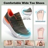 image:imageMens Orthopedic Diabetic Wide Walking Shoes Comfortable Arch Support Plantar Fasciitis Sport Fashion Sneakers Casual Wide Toe Box Work Tennis Outdoor Walking Shoes for Swollen Feet Heel PainK2green