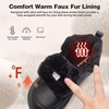 image:imageMens Orthopedic Diabetic Winter Boots Wide Toe Box Dress Comfortable Arch Support Plantar Fasciitis Leather Oxfords Walking Shoes Casual Warm Ankle Mid Boots for Foot and Neuropathy Pain ReliefK1black