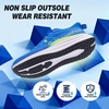 image:imageMens Orthopedic Road Running Shoes Comfortable Arch Supports Plantar Fasciitis Orthotic Fashion Sneakers Casual Flat Feet Athletic Tennis Work Walking Shoes for Foot Heel and Pain ReliefW2blue1