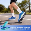 image:imageMens Orthopedic Road Running Shoes Comfortable Arch Supports Plantar Fasciitis Orthotic Fashion Sneakers Casual Flat Feet Athletic Tennis Work Walking Shoes for Foot Heel and Pain ReliefW2blue1