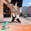 image:imageMens Orthopedic Road Running Shoes Comfortable Arch Supports Plantar Fasciitis Orthotic Fashion Sneakers Casual Flat Feet Athletic Tennis Work Walking Shoes for Foot Heel and Pain ReliefW1black1