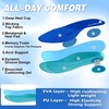 image:imageMens Orthopedic Road Running Shoes Comfortable Arch Supports Plantar Fasciitis Orthotic Fashion Sneakers Casual Flat Feet Athletic Tennis Work Walking Shoes for Foot Heel and Pain ReliefW2blue1