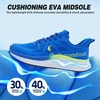 image:imageMens Orthopedic Road Running Shoes Comfortable Arch Supports Plantar Fasciitis Orthotic Fashion Sneakers Casual Flat Feet Athletic Tennis Work Walking Shoes for Foot Heel and Pain ReliefW2blue1