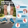 image:imageMens Orthopedic Road Running Shoes Comfortable Arch Supports Plantar Fasciitis Orthotic Sports Fashion Sneakers Casual Outdoor Hiking Tennis Athletic Walking Shoes for Foot Heel and Pain ReliefW2blueOrange