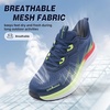 image:imageMens Orthopedic Road Running Shoes Comfortable Arch Supports Plantar Fasciitis Orthotic Sports Fashion Sneakers Casual Outdoor Hiking Tennis Athletic Walking Shoes for Foot Heel and Pain ReliefW2navyLime Green