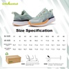image:imageMens Orthopedic Road Running Shoes Comfortable Arch Supports Plantar Fasciitis Orthotic Sports Fashion Sneakers Casual Outdoor Hiking Tennis Athletic Walking Shoes for Foot Heel and Pain ReliefW1light Green