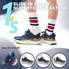 image:imageMens Orthopedic Road Running Shoes Comfortable Arch Supports Plantar Fasciitis Orthotic Sports Fashion Sneakers Casual Outdoor Hiking Tennis Athletic Walking Shoes for Foot Heel and Pain ReliefW2navyLime Green