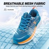 image:imageMens Orthopedic Road Running Shoes Comfortable Arch Supports Plantar Fasciitis Orthotic Sports Fashion Sneakers Casual Outdoor Hiking Tennis Athletic Walking Shoes for Foot Heel and Pain ReliefW2blueOrange