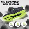 image:imageMens Orthopedic Road Running Shoes Comfortable Arch Supports Plantar Fasciitis Orthotic Sports Fashion Sneakers Casual Outdoor Hiking Tennis Athletic Walking Shoes for Foot Heel and Pain ReliefW1black1