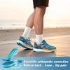 image:imageMens Orthopedic Road Running Shoes Comfortable Arch Supports Plantar Fasciitis Orthotic Sports Fashion Sneakers Casual Outdoor Hiking Tennis Athletic Walking Shoes for Foot Heel and Pain ReliefW2blueOrange