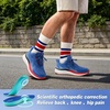 image:imageMens Orthopedic Road Running Shoes Comfortable Arch Supports Plantar Fasciitis Orthotic Sports Fashion Sneakers Casual Outdoor Hiking Tennis Athletic Walking Shoes for Foot Heel and Pain ReliefW2blueRed