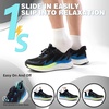 image:imageMens Orthopedic Road Running Shoes Comfortable Arch Supports Plantar Fasciitis Orthotic Sports Fashion Sneakers Casual Outdoor Hiking Tennis Athletic Walking Shoes for Foot Heel and Pain ReliefW1black
