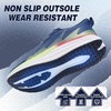 image:imageMens Orthopedic Road Running Shoes Comfortable Arch Supports Plantar Fasciitis Orthotic Sports Fashion Sneakers Casual Outdoor Hiking Tennis Athletic Walking Shoes for Foot Heel and Pain ReliefW2navyLime Green