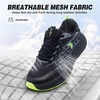 image:imageMens Orthopedic Road Running Shoes Comfortable Arch Supports Plantar Fasciitis Orthotic Sports Fashion Sneakers Casual Outdoor Hiking Tennis Athletic Walking Shoes for Foot Heel and Pain ReliefW1black1