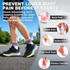 image:imageMens Orthopedic Road Running Shoes Comfortable Arch Supports Plantar Fasciitis Orthotic Sports Fashion Sneakers Casual Outdoor Hiking Tennis Athletic Walking Shoes for Foot Heel and Pain ReliefW1black