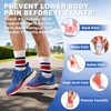 image:imageMens Orthopedic Road Running Shoes Comfortable Arch Supports Plantar Fasciitis Orthotic Sports Fashion Sneakers Casual Outdoor Hiking Tennis Athletic Walking Shoes for Foot Heel and Pain ReliefW2blueRed