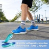image:imageMens Orthopedic Road Running Shoes Comfortable Casual Arch Supports Plantar Fasciitis Orthotic Breathable Sneakers Casual Flat Feet Athletic Sport Tennis Work Walking Shoes for Foot and Heel PainW2blue