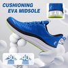 image:imageMens Orthopedic Road Running Shoes Comfortable Casual Arch Supports Plantar Fasciitis Orthotic Fashion Sneakers Flat Feet Casual Tennis Outdoor Walking Exercise Shoes for Foot Heel and Pain ReliefW2peacock Blue