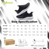 image:imageMens Orthopedic Road Running Shoes Comfortable Casual Arch Supports Plantar Fasciitis Orthotic Fashion Sneakers Flat Feet Casual Tennis Outdoor Walking Exercise Shoes for Foot Heel and Pain ReliefW1black