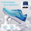 image:imageMens Orthopedic Road Running Shoes Comfortable Casual Arch Supports Plantar Fasciitis Orthotic Sports Tennis Sneakers Casual Lightweight Athletic Walking Shoes for Foot Heel and Pain ReliefW2blue