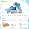 image:imageMens Orthopedic Road Running Shoes Comfortable Casual Arch Supports Plantar Fasciitis Orthotic Sports Tennis Sneakers Casual Lightweight Athletic Walking Shoes for Foot Heel and Pain ReliefW2blue