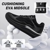 image:imageMens Orthopedic Road Running Shoes Comfortable Casual Arch Supports Plantar Fasciitis Orthotic Sports Tennis Sneakers Casual Lightweight Athletic Walking Shoes for Foot Heel and Pain ReliefW1black
