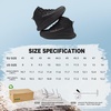 image:imageMens Orthopedic Waterproof Hiking Boots Comfortable Plantar Fasciitis Work Walking Running Trekking Shoes Flat Feet Orthotic Mid Ankle Support Trail Sneakers for Foot and Heel Pain ReliefW1black