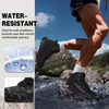 image:imageMens Orthopedic Waterproof Hiking Boots Comfortable Plantar Fasciitis Work Walking Running Trekking Shoes Flat Feet Orthotic Mid Ankle Support Trail Sneakers for Foot and Heel Pain ReliefW1black