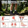 image:imageMens Orthopedic Waterproof Hiking Boots Comfortable Plantar Fasciitis Work Walking Running Trekking Shoes Flat Feet Orthotic Mid Ankle Support Trail Sneakers for Foot and Heel Pain ReliefW1black