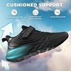 image:imageOrthoComfoot Kids Orthopedic Tennis Shoes for Boys Girls Arch Support Sneakers for Flat Feet Heel Pain amp Overpronation Orthotic Breathable Athletic Running Walking Shoes for School SportsW1black