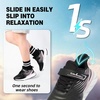 image:imageOrthoComfoot Kids Orthopedic Tennis Shoes for Boys Girls Arch Support Sneakers for Flat Feet Heel Pain amp Overpronation Orthotic Breathable Athletic Running Walking Shoes for School SportsW3black Pink