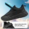 image:imageOrthoComfoot Kids Orthopedic Tennis Shoes for Boys Girls Arch Support Sneakers for Flat Feet Heel Pain amp Overpronation Orthotic Breathable Athletic Running Walking Shoes for School SportsW1black