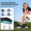 image:imageOrthoComfoot Kids Orthopedic Tennis Shoes for Boys Girls Arch Support Sneakers for Flat Feet Heel Pain amp Overpronation Orthotic Breathable Athletic Running Walking Shoes for School SportsW3black Pink