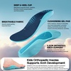 image:imageOrthoComfoot Kids Orthopedic Tennis Shoes for Boys Girls Arch Support Sneakers for Flat Feet Heel Pain amp Overpronation Orthotic Breathable Athletic Running Walking Shoes for School SportsW2white Blue