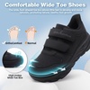 image:imageOrthoComfoot Kids Orthopedic Wide Tennis Comfortable Shoes  Boys amp Girls WideToe Box Casual Arch Support Plantar Fasciitis Running Corrective Orthotic Sneakers for Foot Pain ReliefK1black