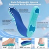 image:imageOrthoComfoot Kids Orthopedic Wide Tennis Comfortable Shoes  Boys amp Girls WideToe Box Casual Arch Support Plantar Fasciitis Running Corrective Orthotic Sneakers for Foot Pain ReliefK3blue