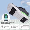 image:imageOrthoComfoot Kids Orthopedic Wide Tennis Comfortable Shoes  Boys amp Girls WideToe Box Casual Arch Support Plantar Fasciitis Running Corrective Orthotic Sneakers for Foot Pain ReliefK2grey