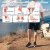 image:imageOrthoComfoot Mens Orthopedic Close Toes Hiking Sandals Arch Support Plantar Fasciitis Trekking Athletic Sport Shoes Comfortable Casual Orthotics Adjustable Camping Waterproof Summer Walking SandalsW2grey