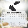 image:imageOrthoComfoot Mens Orthopedic Close Toes Hiking Sandals Arch Support Plantar Fasciitis Trekking Athletic Sport Shoes Comfortable Casual Orthotics Adjustable Camping Waterproof Summer Walking SandalsW1black
